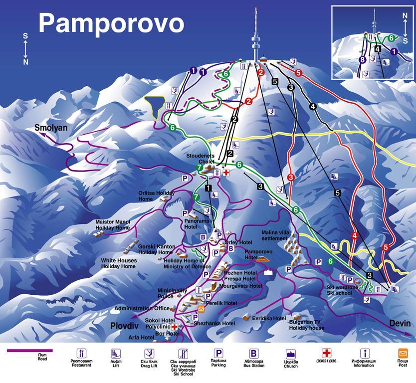 Studio Pisarov Apartamento Pamporovo Exterior foto
